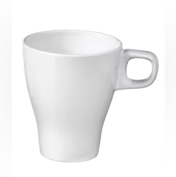 IKEA Färgrik Stacking Coffee Cup/Mug Set; 4 Cobalt Blue and 2 White. - Picture 4 of 16